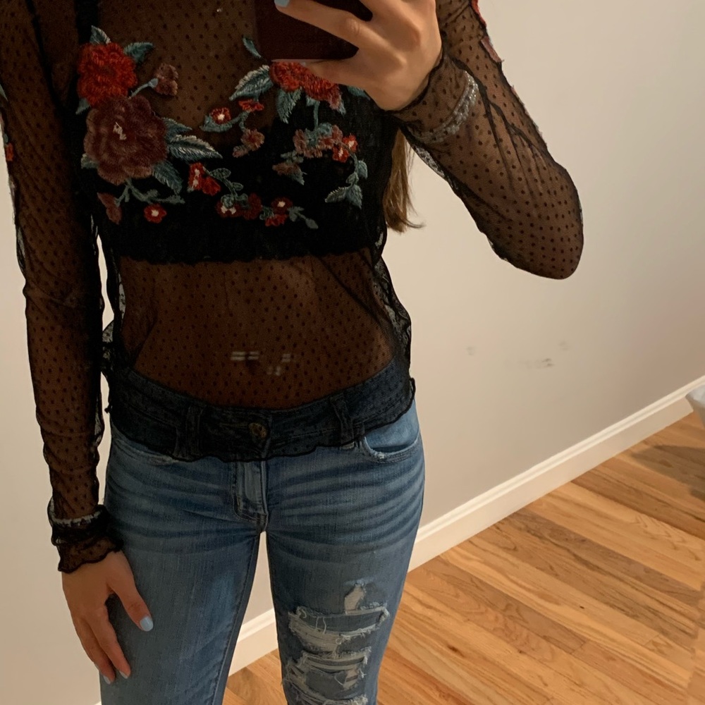 Mwah see through long sleeve